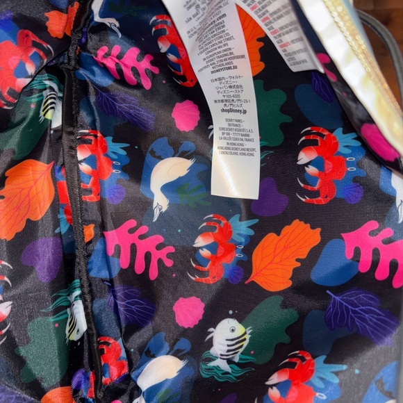 Disney Parks EUC Little Mermaid Live Action Film Belt Bag Fanny Pack - Picture 6 of 7